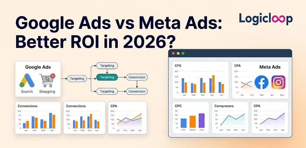 Google Ads vs Meta Ads: Which Delivers Better ROI in 2026?