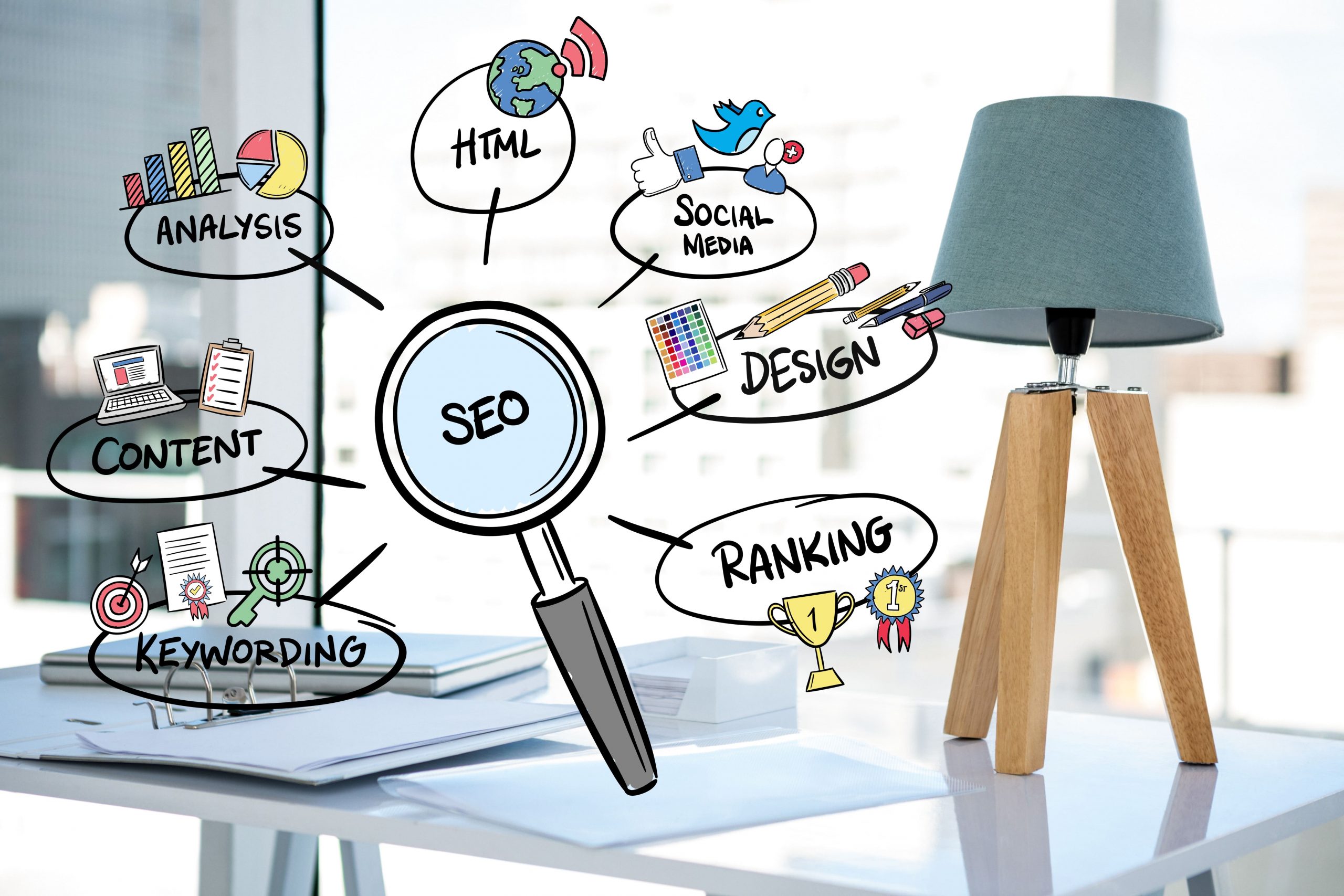 Infographic: key Elements of a Strong SEO Strategy